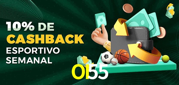 10% de bônus de cashback na OI55